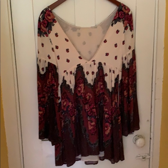 Free People Free Falling Tapestry Babydoll Dress - Picture 4 of 6